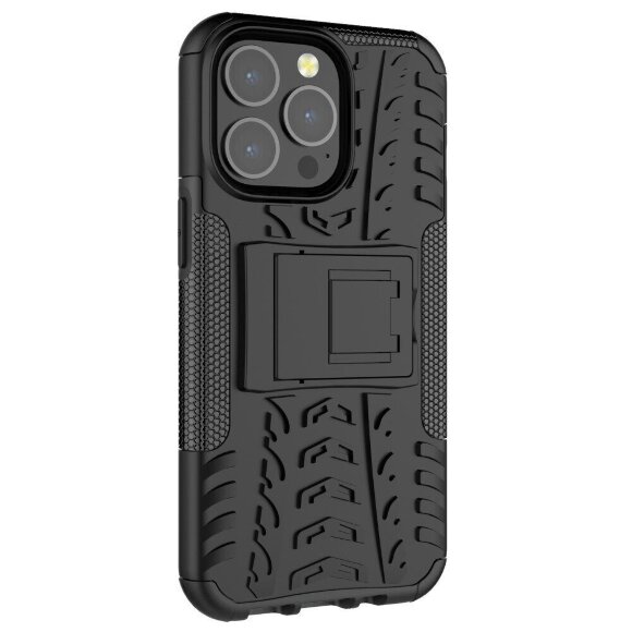 Чехол Hybrid Armor для iPhone 13 Pro (черный)