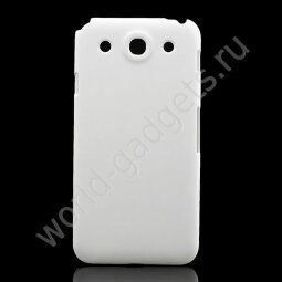 Пластиковый чехол для LG Optimus G Pro (белый)