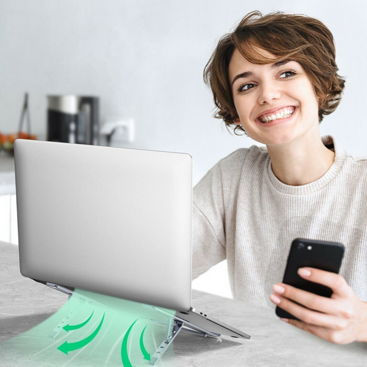 Подставка для ноутбука UGREEN LP451 (40289) 11"-17" Silver