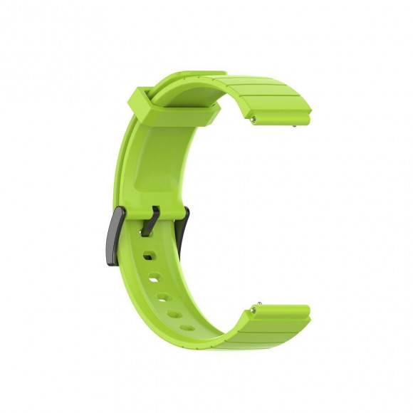Силиконовый ремешок для часов 18мм (зеленый) Силиконовый ремешок для часов 18мм (зеленый)