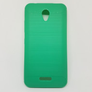 Чехол-накладка Carbon Fibre для Lenovo Vibe A Plus (A1010) (зеленый)