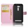 Чехол с визитницей для ASUS ZenFone Go ZB500KL (розовый)