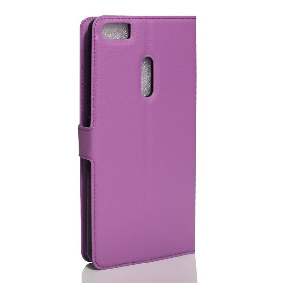 Чехол с визитницей для ASUS Zenfone 3 Ultra ZU680KL (фиолетовый)