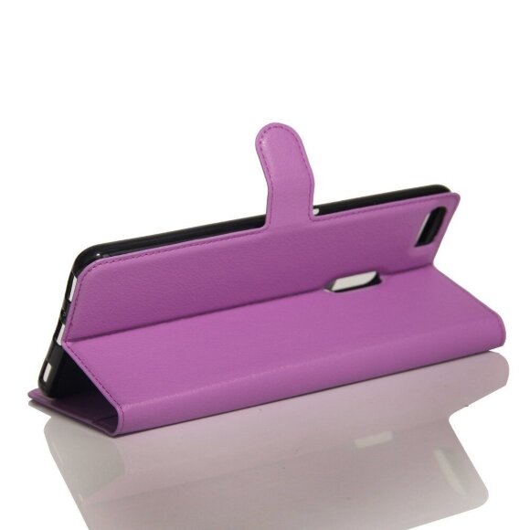 Чехол с визитницей для ASUS Zenfone 3 Ultra ZU680KL (фиолетовый)