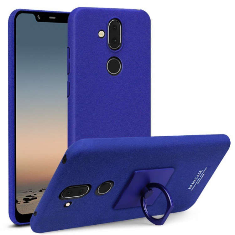 Чехол iMak Finger для Nokia 8.1 (голубой)