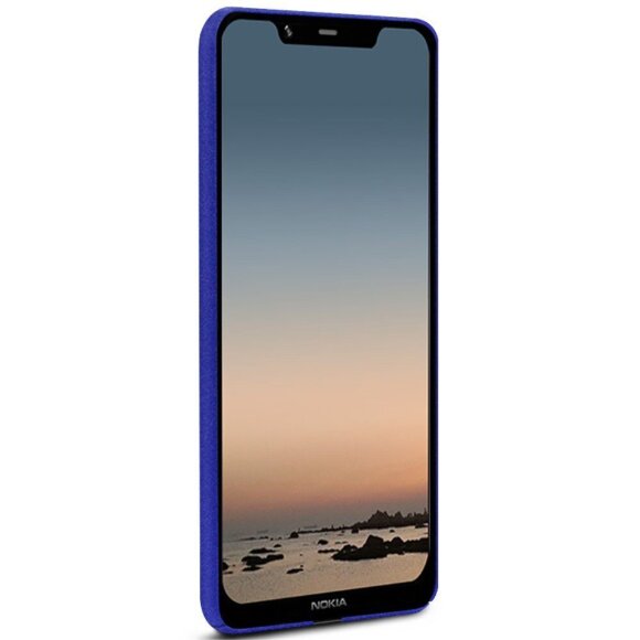 Чехол iMak Finger для Nokia 8.1 (голубой) Чехол iMak Finger для Nokia 8.1 (голубой)
