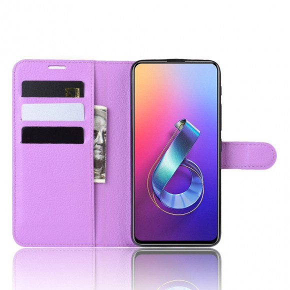 Чехол для Asus Zenfone 6 ZS630KL (фиолетовый)
