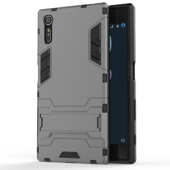Чехол Duty Armor для Sony Xperia XZ / XZs (серый) Чехол Duty Armor для Sony Xperia XZ / XZs (серый)