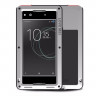 Гибридный чехол LOVE MEI для Sony Xperia XA1 Ultra (серебряный)