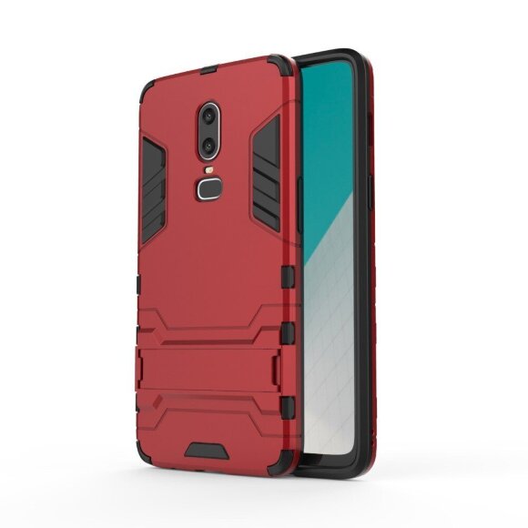 Чехол Duty Armor для OnePlus 6 (красный) Чехол Duty Armor для OnePlus 6 (красный)