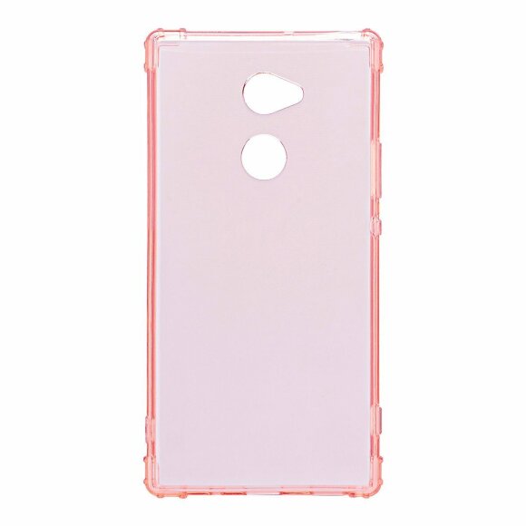 Силиконовый чехол с усиленными бортиками для Sony Xperia XA2 Plus (розовый) Силиконовый чехол с усиленными бортиками для Sony Xperia XA2 Plus (розовый)