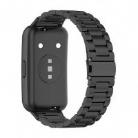 Стальной браслет для Huawei Band 7 (черный)