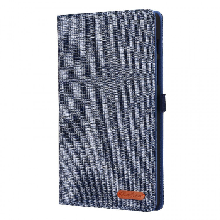 Чехол Business Style для Realme Pad Mini 8.7 дюйма (серо-голубой)