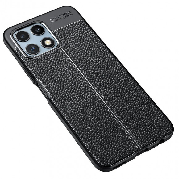 Чехол-накладка Litchi Grain для Honor X8 (черный)