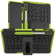 Чехол Hybrid Armor для Samsung Galaxy Tab S7 SM-T870 / SM-T875 и Galaxy Tab S8 SM-X700 / SM-X706 (черный + зеленый) Чехол Hybrid Armor для Samsung Galaxy Tab S7 SM-T870 / SM-T875 и Galaxy Tab S8 SM-X700 / SM-X706 (черный + зеленый)