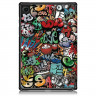 Чехол Smart Case для Samsung Galaxy Tab A8 10.5 (2021) SM-X200 / SM-X205 (Graffiti)