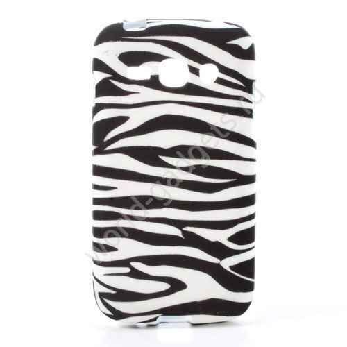 Чехол TPU Zebra для Samsung Galaxy Ace 3 / S7272 / S7275