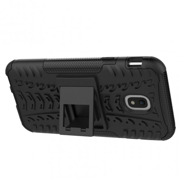 Чехол Hybrid Armor для Samsung Galaxy J3 2017 (черный) Чехол Hybrid Armor для Samsung Galaxy J3 2017 (черный)