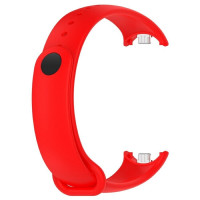 Силиконовый ремешок для Xiaomi Mi Smart Band 8, Xiaomi Mi Band 8 (красный)