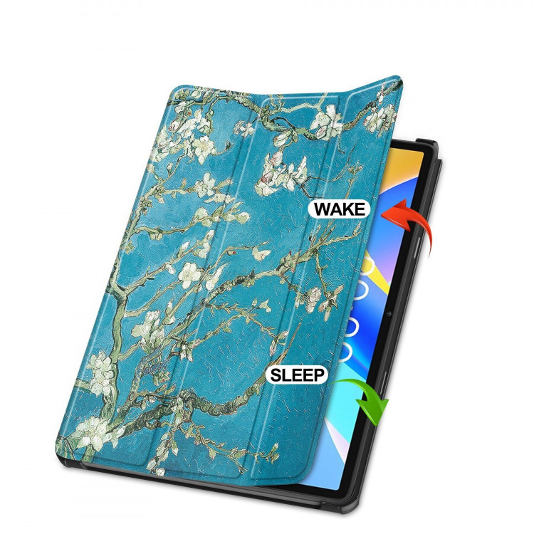 Чехол Smart Case для Teclast M40 Plus, Teclast P40HD, Teclast P30S (Apricot Blossom)