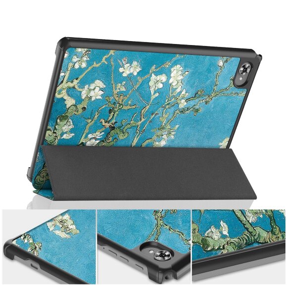 Чехол Smart Case для Teclast M40 Plus, Teclast P40HD, Teclast P30S (Apricot Blossom)