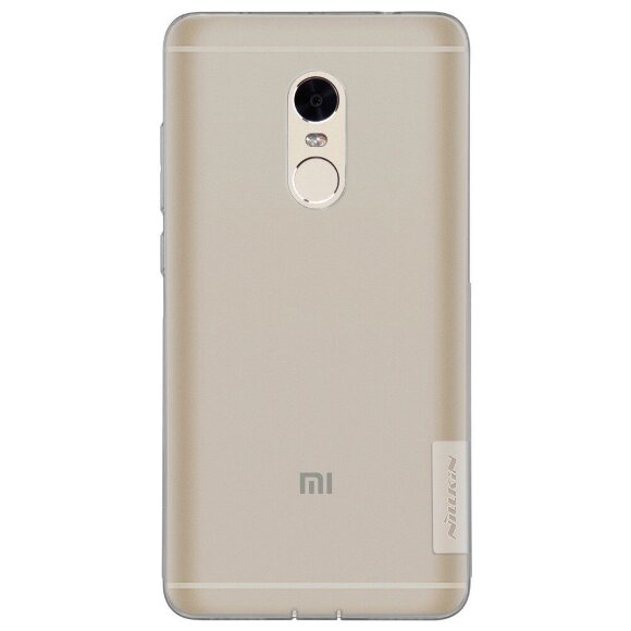 Силиконовый TPU чехол NILLKIN для Xiaomi Redmi Note 4 (черный)