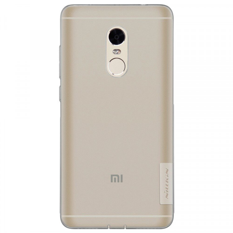 Силиконовый TPU чехол NILLKIN для Xiaomi Redmi Note 4 (черный)