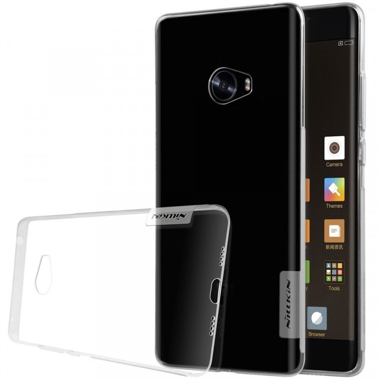 Силиконовый TPU чехол NILLKIN для Xiaomi Mi Note 2 (прозрачный)