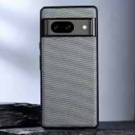 Чехол с текстурой нейлона для Google Pixel 8 (серый) Чехол с текстурой нейлона для Google Pixel 8 (серый)