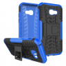 Чехол Hybrid Armor для Samsung Galaxy A5 (2017) SM-A520F (черный + голубой)