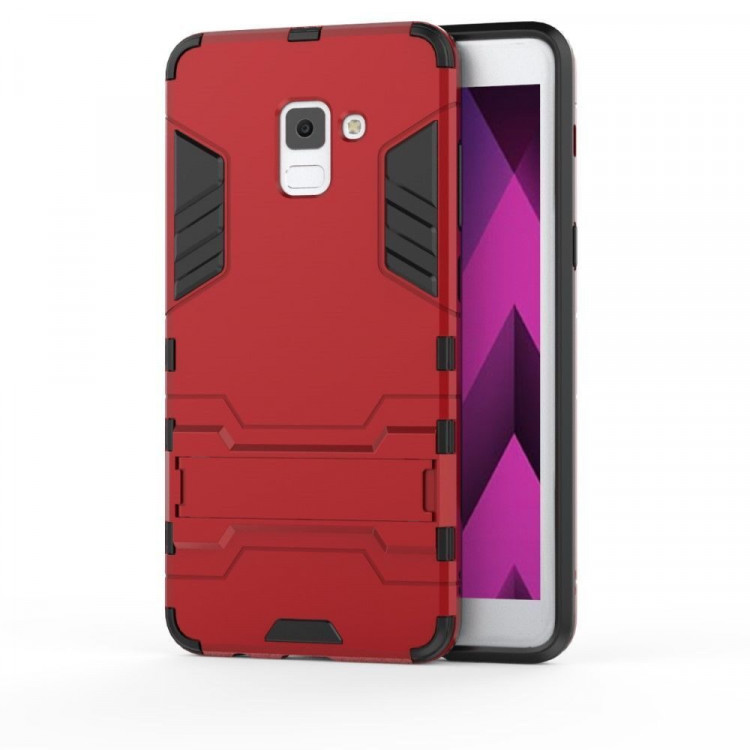 Чехол Duty Armor для Samsung Galaxy A8 Plus (2018) (красный)