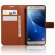 Чехол с визитницей для Samsung Galaxy C5 (коричневый)