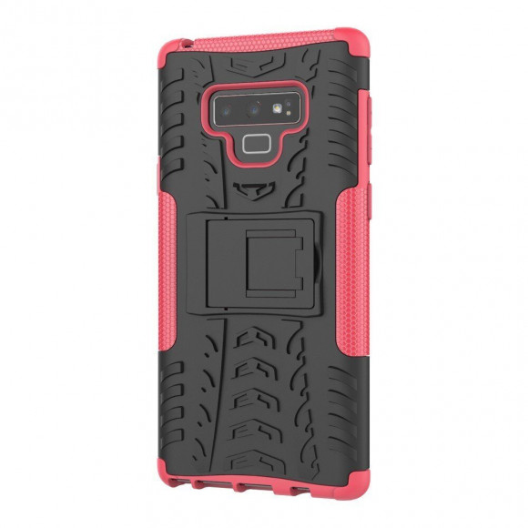 Чехол Hybrid Armor для Samsung Galaxy Note 9 (черный + розовый) Чехол Hybrid Armor для Samsung Galaxy Note 9 (черный + розовый)