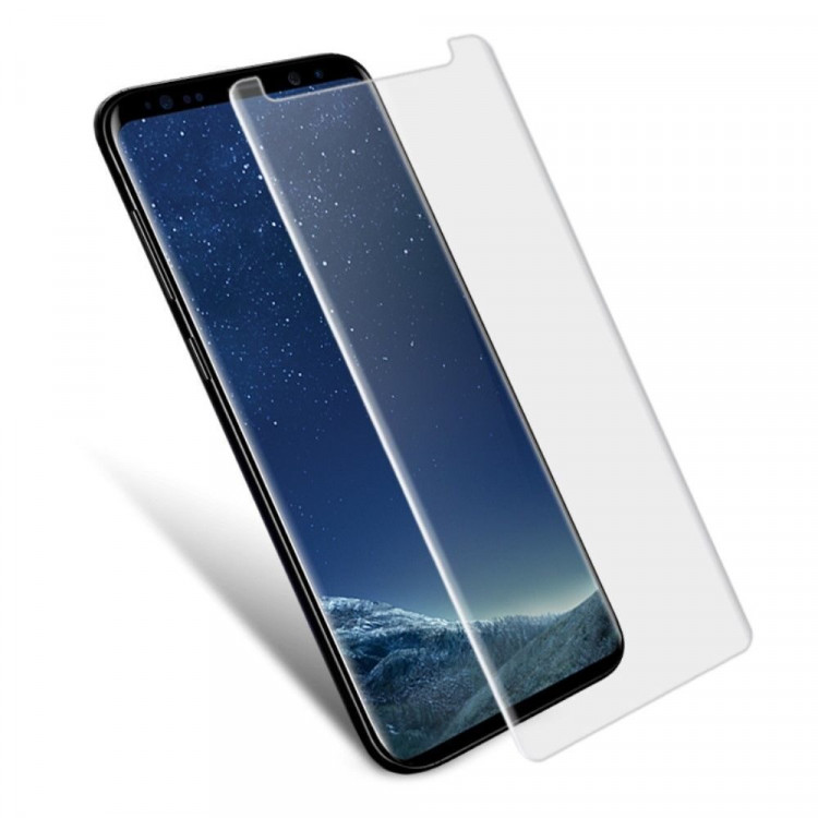 Защитное стекло 3D для Samsung Galaxy S9 (прозрачный)