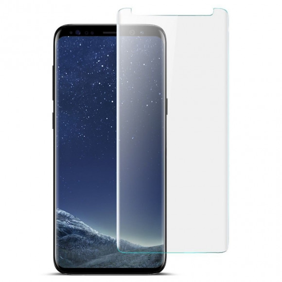 Защитное стекло 3D для Samsung Galaxy S9 (прозрачный) Защитное стекло 3D для Samsung Galaxy S9 (прозрачный)