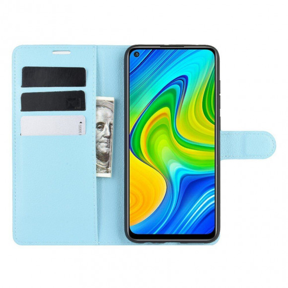 Чехол для Xiaomi Redmi Note 9 (голубой)