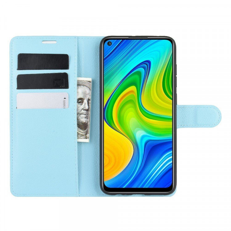 Чехол для Xiaomi Redmi Note 9 (голубой)