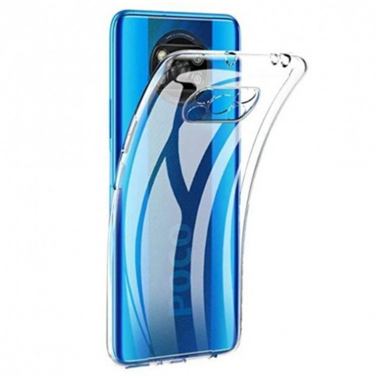 Силиконовый TPU чехол для Xiaomi Poco X3 NFC