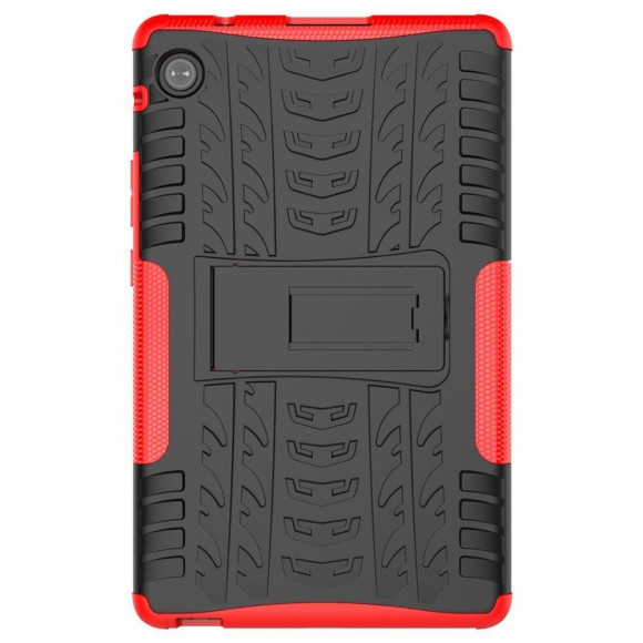 Чехол Hybrid Armor для Huawei MatePad T8 (черный + красный)