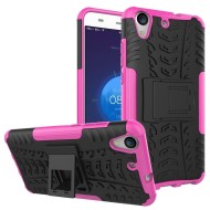 Чехол Hybrid Armor для Huawei Y6 II (черный + розовый) Чехол Hybrid Armor для Huawei Y6 II (черный + розовый)