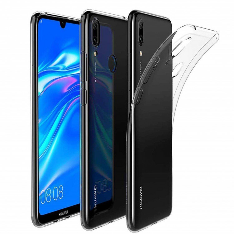Силиконовый TPU чехол для Huawei Y7 (2019) / Y7 Prime (2019)