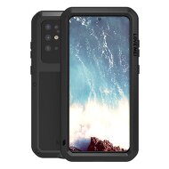 Гибридный чехол LOVE MEI для Samsung Galaxy S20+ (Plus) (черный)