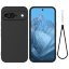 Силиконовый чехол Mobile Shell для Google Pixel 9 (черный)