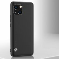 Чехол из искусственной кожи для iPhone 14 (черный) Чехол из искусственной кожи для iPhone 14 (черный)