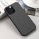 Чехол с тканевой текстурой для iPhone 14 Pro (серый)