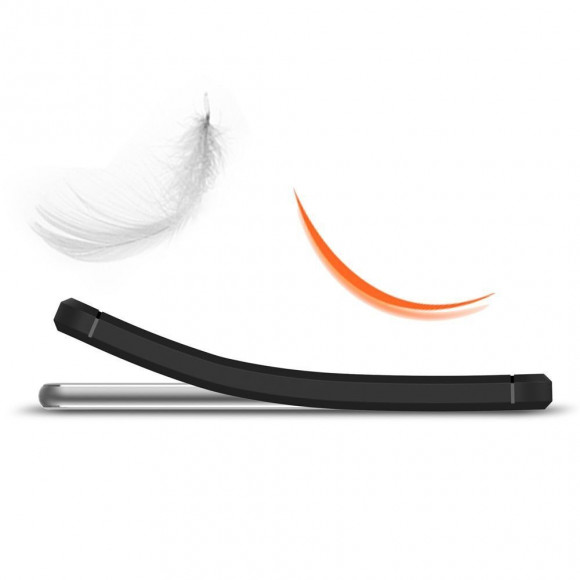 Чехол-накладка Carbon Fibre для Huawei Honor 8 (темно-синий)