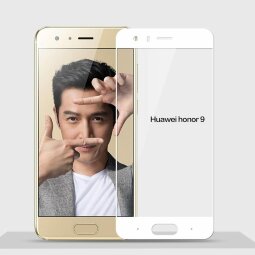 Защитное стекло 3D для Huawei Honor 9 (белый)