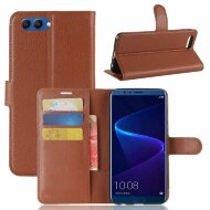 Чехол с визитницей для Huawei Honor V10 / View 10 (коричневый) Чехол с визитницей для Huawei Honor V10 / View 10 (коричневый)
