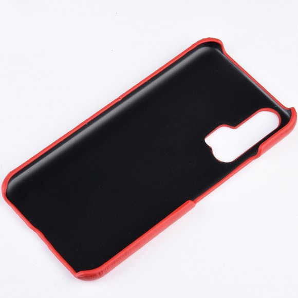 Кожаная накладка-чехол для Huawei Honor 20 Pro (красный) Кожаная накладка-чехол для Huawei Honor 20 Pro (красный)