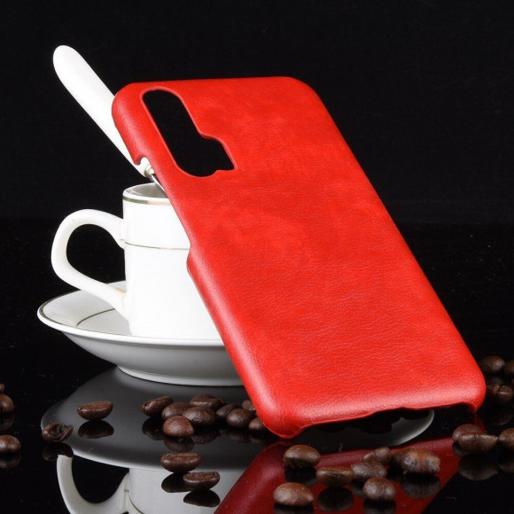 Кожаная накладка-чехол для Huawei Honor 20 Pro (красный) Кожаная накладка-чехол для Huawei Honor 20 Pro (красный)